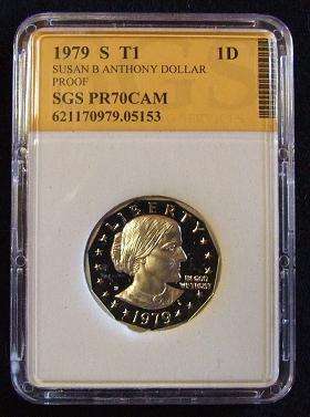 Proof-70 Cameo USA Dollar @ R1-00 NO Reserve