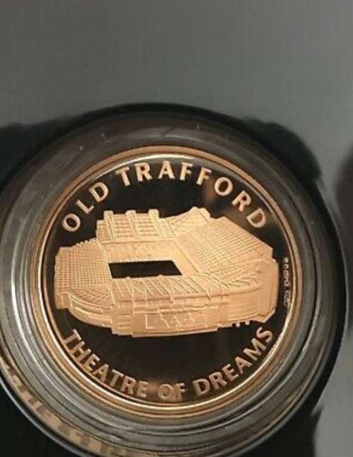 Manchester United Proof  Medallion