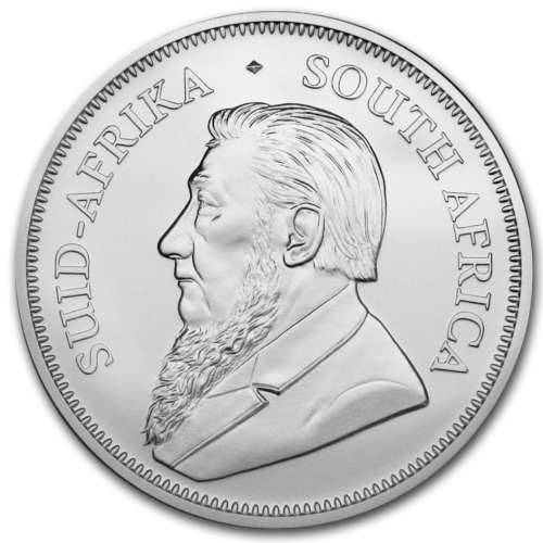 2019 1oz Silver Krugerrand - 500 Piece