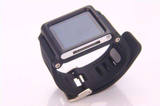 Lunatik Watch Strap for iPod Nano 6 (Aluminium Black)