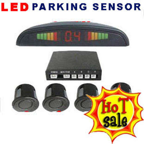 4 Sensor Buzzer LED Car Parking Sensor System full Optional Colours