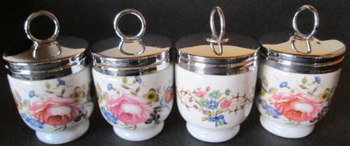 4 Royal Worcester Egg Coddlers