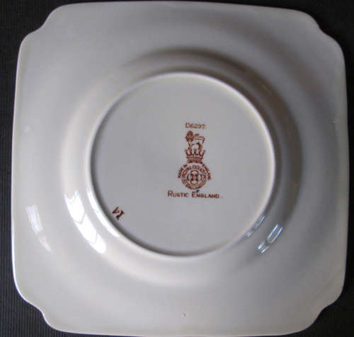 Royal Doulton Side / Cake Plate 'Rustic England'