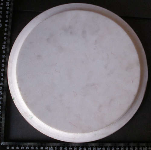 EmmDof9864 Painting of Rajput Princess? on Marble Plate