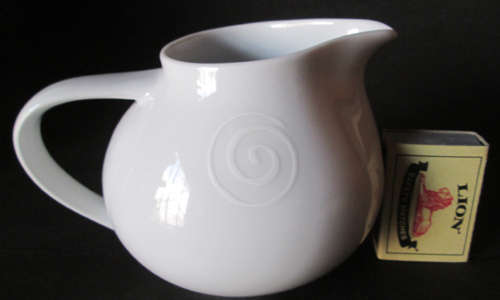 Carrol Boyes Ceramic Creamer / Milk Jug, Swirl