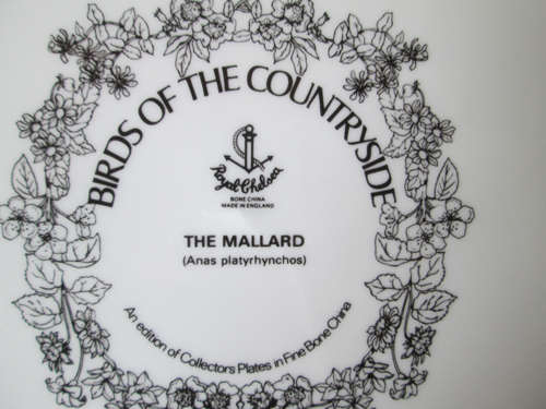 Royal Chelsea Plate 'Birds of the Countryside' The Mallard