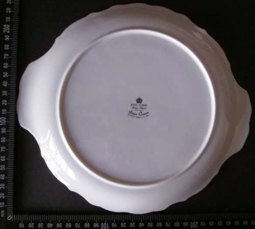 Royal Albert 2 Handled Cake Serving Plate 'Snow Queen'