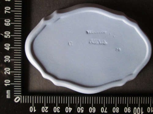 Wedgwood Blue Jasperware Oval Pin Dish