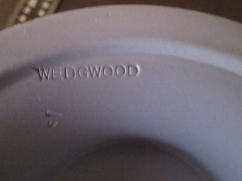 Large Wedgwood Blue Jasperware Pedestal Bowl
