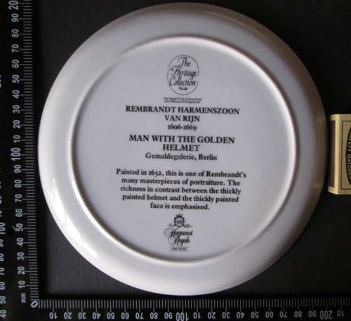 Heritage Collection Plate 'Man with the Golden Helmet'