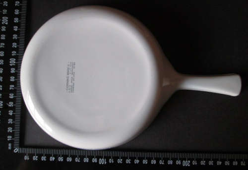 Corning Ware Blue Cornflower Pattern P-83-B Covered Skillet, 6 ½" Diameter Bowl