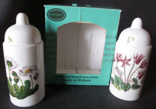 Portmeirion, Botannic Garden Salt and Pepper Shakers