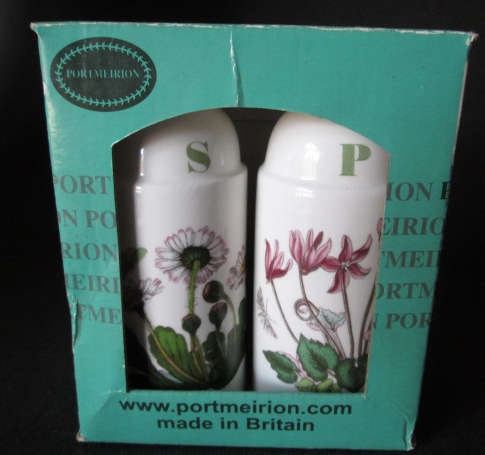 Portmeirion, Botannic Garden Salt and Pepper Shakers