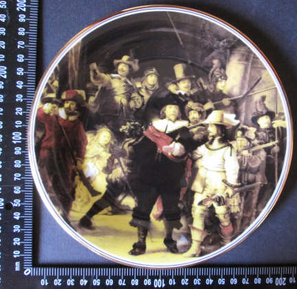 The Night Watch By Rembrandt Wall Plate