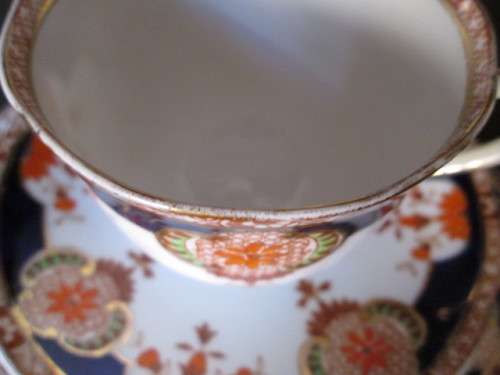 Royal Albert  Trio Wembley Pattern c+- 1927 Imari Colours