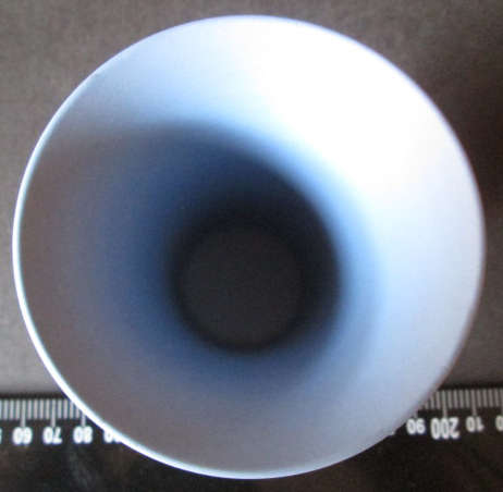 Wedgwood Blue Jasperware Trumpet Vase