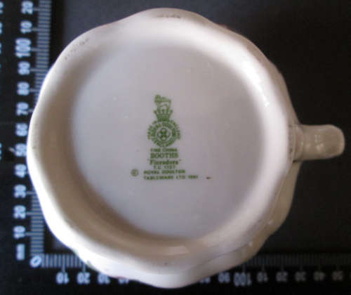 Royal Doulton Milk Jug / Creamer 'Booths Floradora'