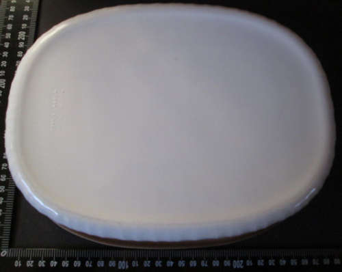Corning Ware French White Bisque 2.8 Liter Casserole Dish, F-2-B