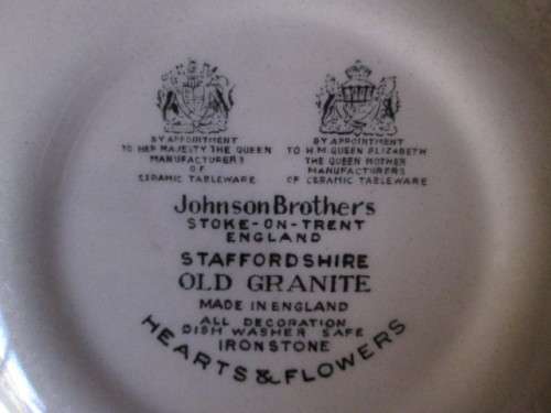 Johnson Brothers Trio 'Hearts and Flowers'