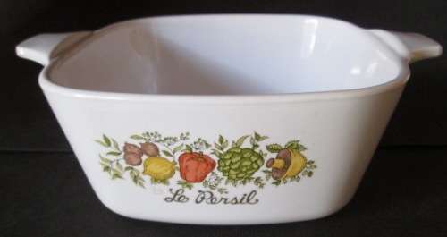 Corning Ware Dish P-43-B 700ml Spice of Life 'Le Persil'