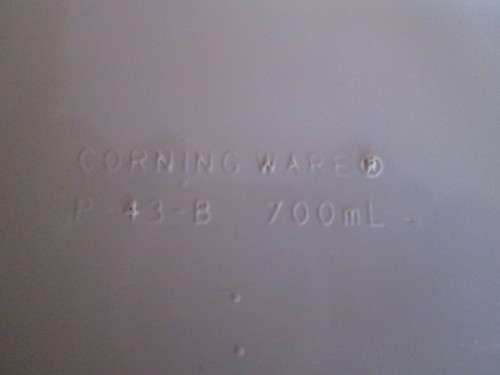 Corning Ware Dish P-43-B 700ml Spice of Life 'Le Persil'