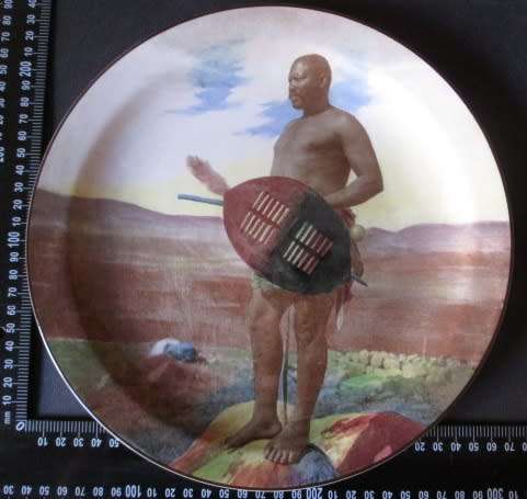 Royal Doulton Plate 'Zulu Warrior'