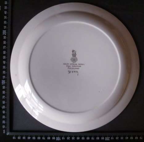 Royal Doulton Plate 'Zulu Warrior'