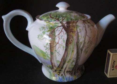 Shelley Teapot 'Woodlands'