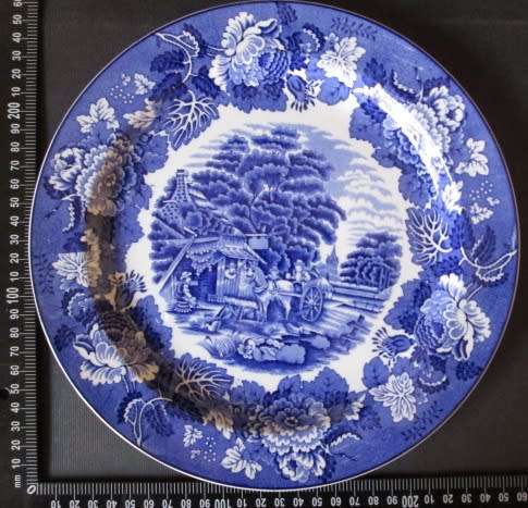 Woods Plate 'English Scenery'