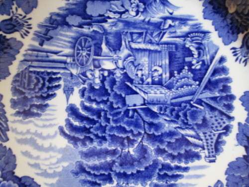 Woods Plate 'English Scenery'