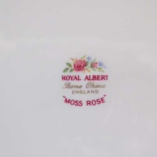 Royal Albert 2 Handled Cake Plate 'Moss Rose'