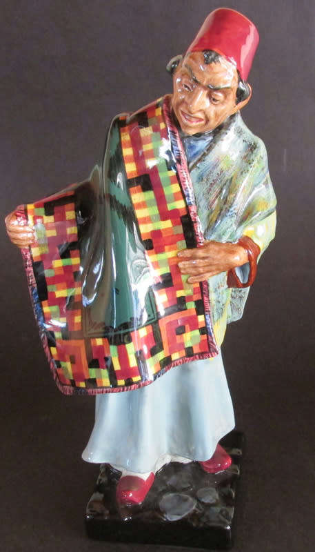 For Almondine Royal Doulton Figurine 'Carpet Seller' Closed Hand HN1464