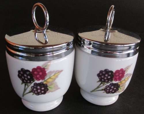 2 Royal Worcester Egg Coddlers (Small)