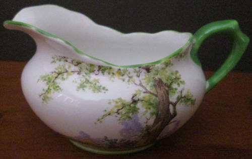 Royal Albert Coffee Milk Jug "Greenwood Tree"