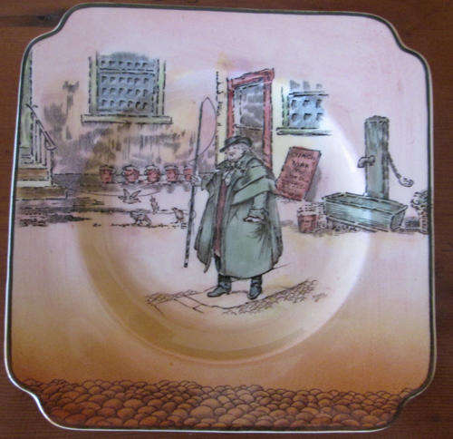 Royal Doulton Dickens Ware Side Plate 'Tony Weller'
