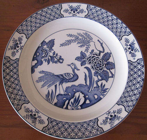 Wood and Sons Wall Plate 'Yuan'