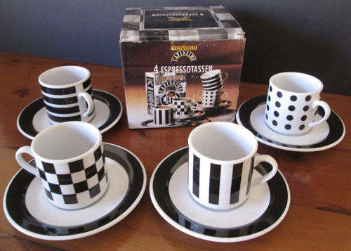 Boxed Set of 4 Espresso Duo's