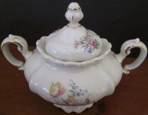 Rosenthal Pompadour Selb German Sugar Bowl