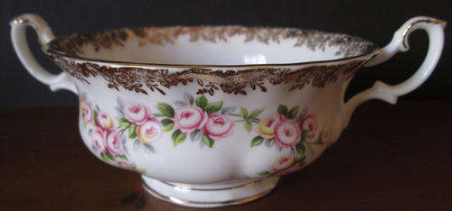 Royal Albert Dimity Rose Soup Bowl