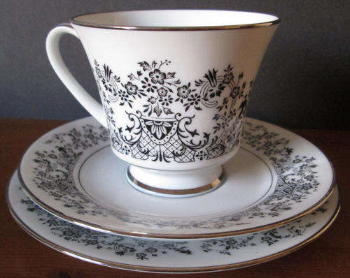 Noritake Trio in the Geneva pattern
