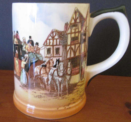 Royal Doulton Mug 'Old English Coaching Scenes" D6393' (2)
