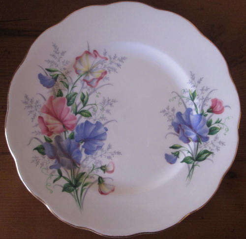Royal Albert Side Plate ' Friendship Series, Sweet Pea'