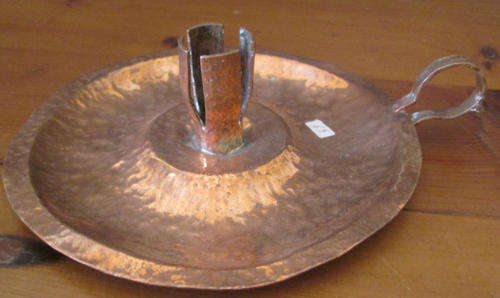 Copper Candle Holder