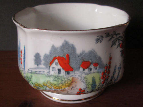 Bell China Sugar Bowl Pattern 2545