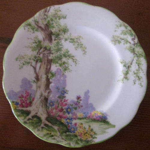 Royal Albert Small Plate 'Greenwood Tree'