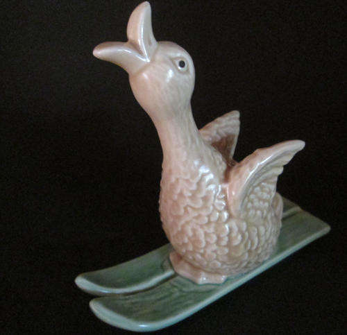 Sylvac Duck on Ski's 1680