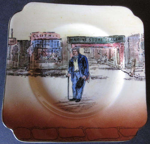 Royal Doulton Dickens Ware Side Plate 'Old Peggoty'