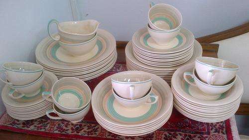 Awsome Vintage Crown Works Susie Cooper Dinner service etc. (What a find)