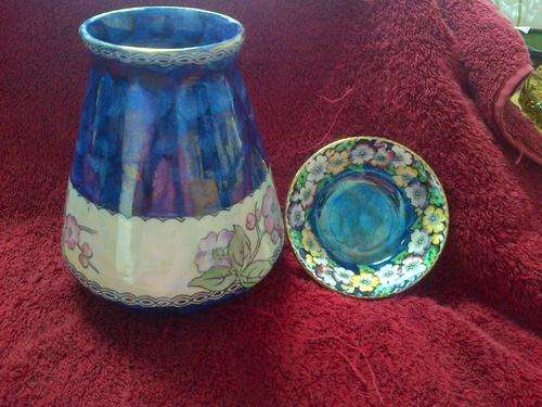 Wow!!Wow!!Wow!! What a Find Rare Malinga Vase and Bowl Vintage 1930 - 1940