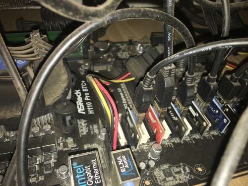 *** NO RESERVE *** Crypto Mining Rig 2 x RX580 8Gb 5 x RX570 4Gb 203Mh/s